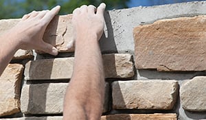 lightweight stone veneer installation